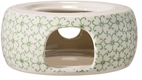 BLOOMINGVILLE Calentador de Tetera Emma - de Colores ø 14,5 cm, Verde, Cerámica