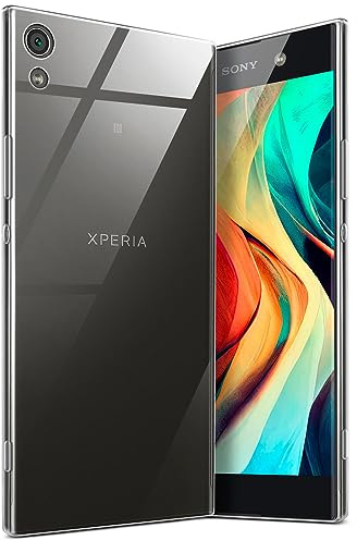moex für Sony Xperia XA1 Ultra Hülle Durchsichtig, Silikon Handyhülle Transparent, Clear Case Ultra Slim, Backcover Schutzhülle Dünn, Silikonhülle Minimalistisch, Aero Case, Klar