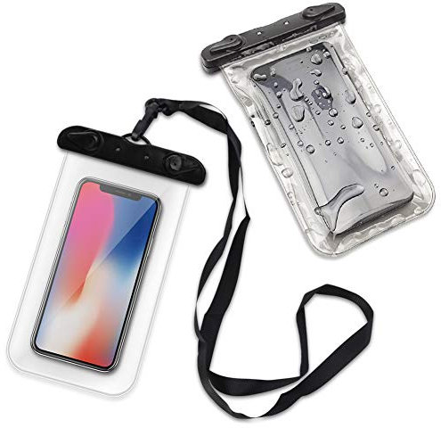 Schutzhülle kompatibel für Apple iPhone Serie Handy Tasche Hülle wasserdichte Wasserfest Cover, Farben:Transparent, Smartphone:Apple iPhone SE / 5 / 5S / 5C
