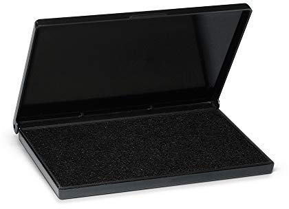 Trodat schwarzes Stempelkissen 9052 für Handstempel, 110 x 70 mm, nachtränkbar und dokumentenecht