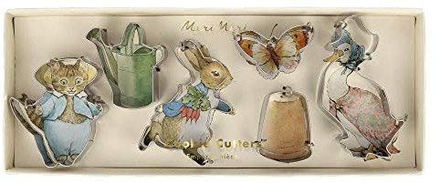 Meri Meri Peter Rabbit and Friends Mini-Ausstechformen, 6 Stück