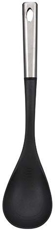 MasterPRO FOODIES - Cuchara de Cocina 40x8,2 cm - Nylon/Acero Inoxidable