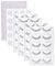 fenshine Paris Lot de 20 faux cils pour entraînement et extension