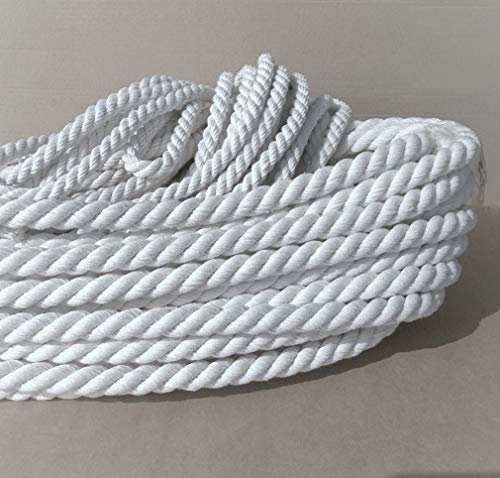 Corde en coton de 30 m - Diamètre : 20 mm.