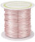 Craftdady 18M x 0.6mm Copper Wire Long Lasting Plated Rose Gold Tarnish Resistant Craft Wire For Sculpting Armature Jewellery Making