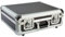 Music Store DJE0003665-000 Plattenspieler Case TT, Robustes Wasserabweisendes Aluminium, Schwarz, Butterfly-Schlösser, Schaumstoffpolsterung, Ideal für DJ Sets & Transport, 540x230x540mm