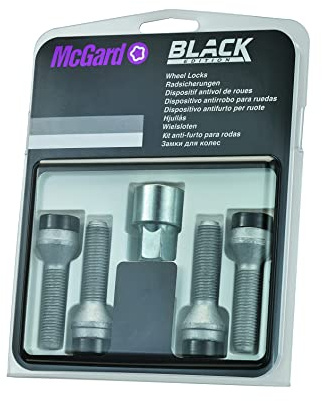 McGard 27288SUB Boulons antivol de Roue Noirs, Noir