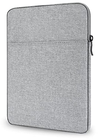 ProElife 10-10.5 Inches Water-Resistant Tablet Sleeve Case for Samsung Galaxy Tab A8/S7/ A7/S6 Lite/S6 |10.9'' iPad Air 4/5|2022 iPad 10.9'' / iPad Pro 11'' (M2 Chip)|Surface Go 1/2/3 10.5'' (Gray)