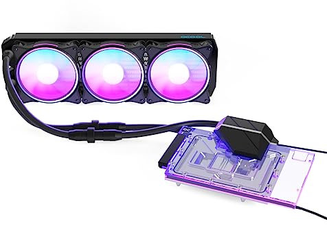 Alphacool Eiswolf 2 AIO - 360mm RTX 4090 Strix + TUF mit Backplate Wasserkühlung Set