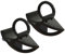 edaltec 2x Pool Schlauchhalter Knickschutz Kunststoff 32mm 38mm passend für INTEX/Bestway Zubehör schwarz