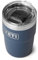 YETI Rambler stapelbare Tasse, Edelstahl, vakuumisolierte Espressotasse mit MagSlider-Deckel, 237 ml, Marineblau