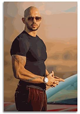 Andrew Tate Private Jet (2) Poster, dekoratives Gemälde, Leinwand, Wandposter und Kunstdruck, modernes Familienschlafzimmer-Dekor-Poster, 40 x 60 cm