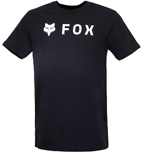 Fox Absolute T-Shirt Herren (XL, Black/White)