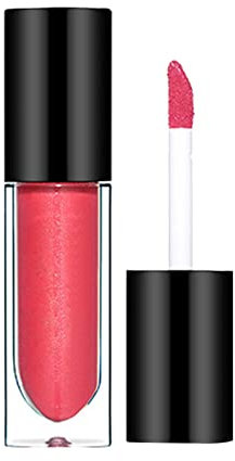 Ipstick Starry Girl Lip Glaze Non Stick Cup Lip Glaze Lip Glaze Perlglanz-glänzender Lipgloss-Lippenstift Lippenstift in Pillenform (F, One Size)
