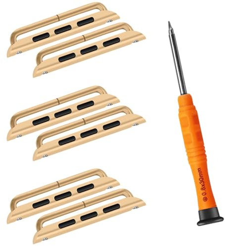 Watch Band Adapter Compatible with Apple Watch Band Connectors 49mm 45mm 44mm 42mm 41mm 40mm 38mm,Replaceable Strap Metal Connection Accessories for iWatch Series 9 8 7 6 5 4 3 2 1 SE Ultra