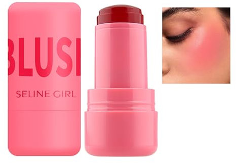 Qwesure Xixi Warm Change Rouge - Lip & Cheek Jelly BlusherKorrigierender, hervorhebender, farbgebender Lip Gloss StickPremium Feeling Blush Balm