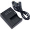 LC-E17 Quick Battery Charger for Canon: Compatible with LP-E17 LC-E17E Battery for EOS RP R10 Rebel 77D 200D 800D 8000D 760D 750D T7i T6i T6s Sl2 Sl3 M3 M6 M6 Mark II M5 Kiss X8i Cameras Power