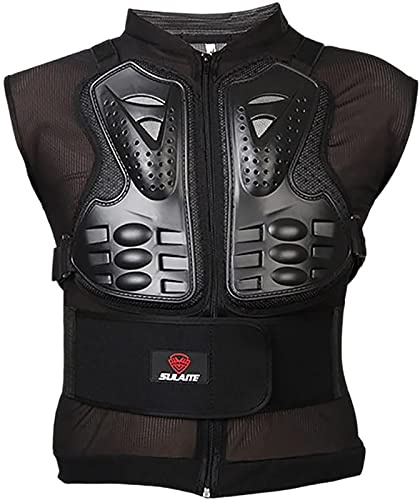 Motorrad Körperpanzer Brust Rücken Wirbelsäule Protektor Guard Weste Schutzausrüstung für Dirt Bike Motocross Skifahren Snowboarden Erwachsene Größe