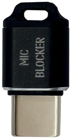 Microphone Lock USB C MIC Blockers Wide Compatibility Reliability Protections for Privacy Keep Your Conversation Secure