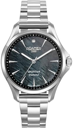 Roamer - Armbanduhr Sportiva - Quartz Uhrwerk - Gehäusebreite: 36 mm - Edelstahl - 5 ATM