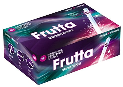 FRUTTA Click Hülsen Berry Mint Filterhülsen mit Aromakapsel (5x100)