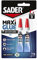 Sader Maxiglue Gel – Super Glue Universelle – Tous Matériaux – Colle de Réparation à Prise Rapide – Colle Extra Forte – Transparente – 2 Tube de 3 g