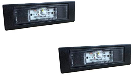 63267193294 I Kennzeichenleuchte Nummernschildleuchte I 1er E81, E87, F20, F21, 6er F06, F12, F13, G32 GT, X2 F39, Z4 E89 I Auto Autoteile (Set)