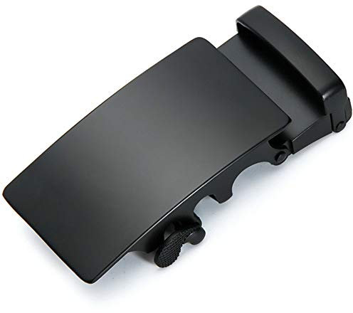 RTGGSEL Fibbia per cintura a cricchetto da uomo da 40 mm solo per 1 3/8 Slide Belt Strap Automatic Leather Belt Buckle Sostituzione (28)