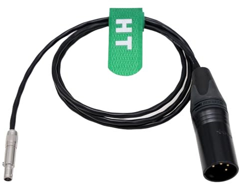 HangTon Odyssey 7 7Q 7Q+ Apollo Monitor XLR 4 Pin Power Supply Cable for Convergent Design