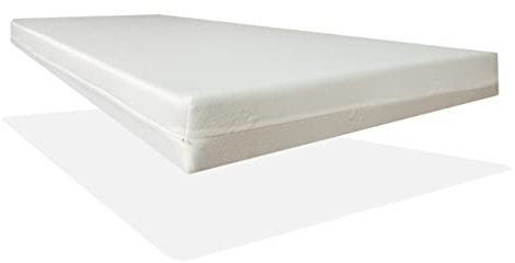 Doctorsleep Medisleep Kaltschaum Rollmatratze Kern 10 cm mit Bezug - Milano glatt, Härtegrad 3 (90 x 200 cm)