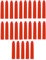 50 Füllerpatronen / Tintenpatronen / Farbe: rot