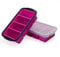 Aichoof Silicone 1-Cup Extra Large Freezing Tray for Soup,Broth,Sauce or Butter,Ice Cube Trays with lid, Silicone Freezer Container Molds Soup Trays -Makes Four Great portions 1cup Cube-(2PACK,Purple)
