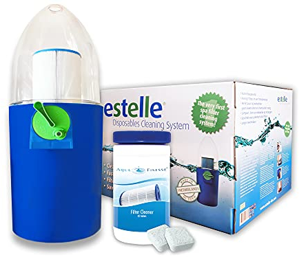 Pfahler´s Whirlpoolstudio Estelle Filter Reinigungssystem für Whirlpool Filter + AquaFinesse Filterreiniger Tabs