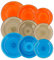 Quid Vita Vajilla Ceramica 18 Piezas-p Personas Multicolor, Estandar