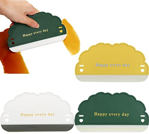 Paquete de 3 escobillas de silicona para fregadero, limpiador de espejo, limpiador de fregadero de cocina para el hogar, cocina, encimera, ventana de coche y espejo de baño