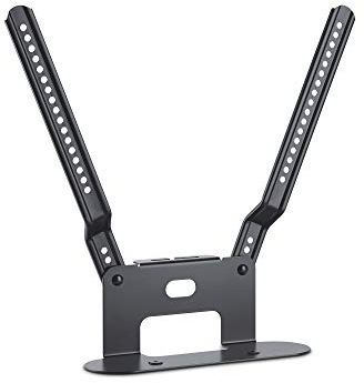 conecto, Soporte de Altavoz para Montaje Directo en el televisor para SONOS Beam Soundbar, Material: Acero y Aluminio, Negro