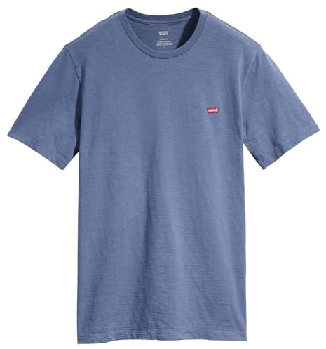 Levi's Ss Original Housemark Tee T-Shirt Homme, Vintage Indigo X, S