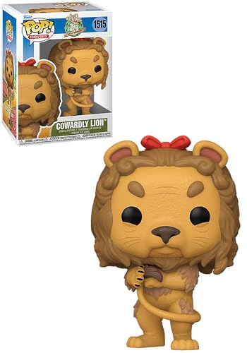 Funko POP! Movies: The Wizard of Oz - Cowardly Lion (1 in 6 Chase Chance) | Offizielles Fantasy Merch - Vinyl Sammelfigur als Regal Deko - Geschenkidee zum Geburtstag für Fans und Sammler
