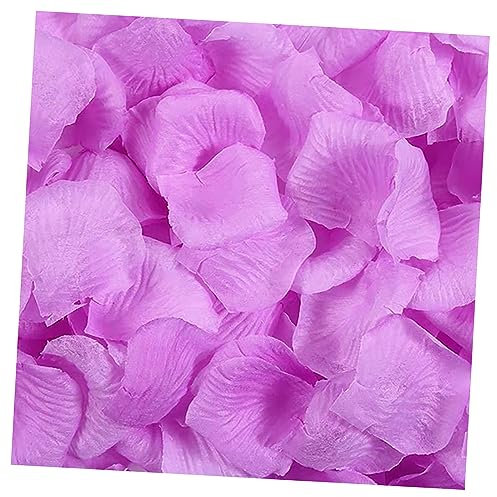 1000 pétalos de rosa lila, 20 colores, decoración del hogar, ideal para el día de San Valentín, boda, compromiso, fiesta de cumpleaños, decoración romántica