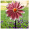 Windrad Garten Groß 149cm WindräDer FüR Garten XXL Windrad Metall Garten FüR Terrasse Und Garten,Pink
