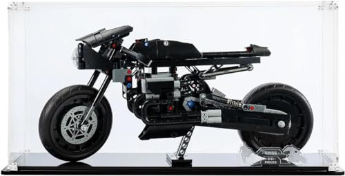 Vitrine Acryl Kompatibel Mit Lego Batmobil Set 42155, Staubdichte Aufbewahrungs Und Organisationsvitrine, Größe: 38 X 20 X 20 cm (Modell Nicht Im Lieferumfang Enthalten) 3mm