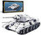 piececool 3D Puzzle Metall Panzerkampfwagen 1:48 T-34/76 Medium Tank, 3D Metall Puzzle Militärmodell für Edelstahl, 100% Wiederherstellen, Geburtstagsgeschenk, Modellbausatz Erwachsene, 348 Teile