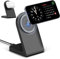 Wireless Ladegerät, Magnetische Kabellose Ladestation, Schnelle Mag-Safe Ladestation Kompatibel mit iPhone 16 15 14 13 12 Series, AirPods Pro 2, AirPods 3