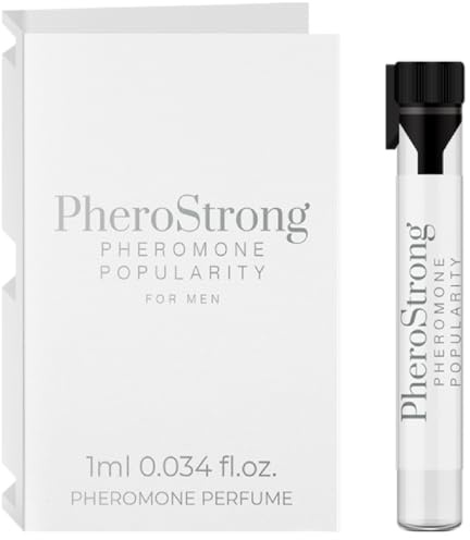 PheroStrong Pheromonen Popularity for Men Strong Perfume For Man with sex pheromones - Parfüm für Manner Aphrodisiakum für Männer Zerstäuber für unterwegs Perfume long lasting Sampler-Reisegröße 1ml