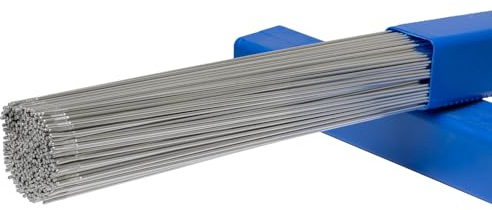 Generisch Lot de 1 kg de tiges de soudure/tige de soudage/soudage TIG/TIG – Longueur : 1 m (Alu AlMg5 ER5356, 2,4 mm)