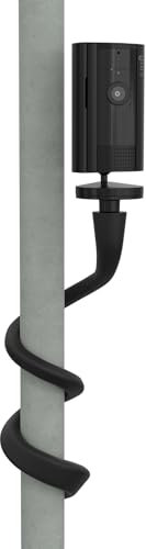 Bracket for Ring Indoor Camera 2nd Gen, Flexible Camera Holder Wall Holder for Ring Indoor Camera 2, Surveillance Cameras Stand Attachment for Ring Indoor Cam 2, Monitor Holder Accessories, Black