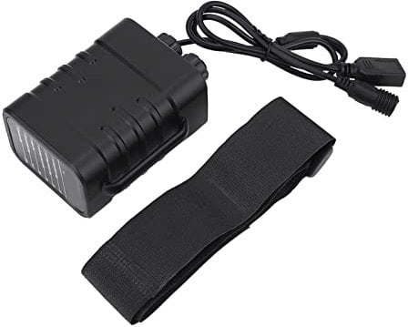 Waterproof Battery Pack Case Box for 6x18650 Batteries with USB Charging Port and Power Display, Ideal for Bicycle Lamp Smartphone, XP7 Waterproof Function, Easy to Use,