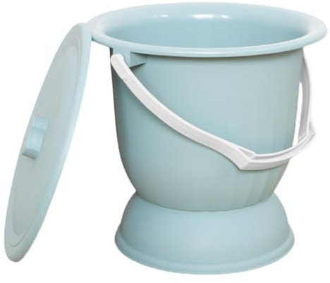 Ipetboom Pot De Urinoir Bouteille Pots D'urine Pot Pipi Seau Chevet Urinoir Crachoir Portable Nuit Urine Cruche Siège De Toilette avec Couvercles pour Femmes Enceintes Enfants Âgés