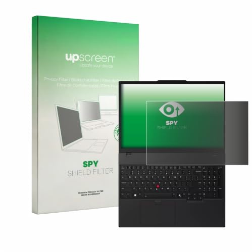 upscreen Blickschutzfilter für Lenovo ThinkPad T16 Gen 4 | Anti-Spy Displayschutz Made in Germany Privacy Filter Blickschutzfolie Blaulichtfilter Sichtschutz-Folie