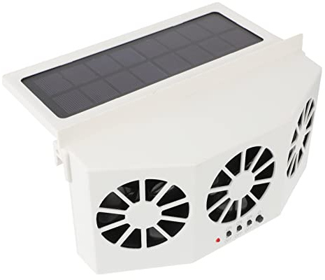 Vaguelly Solar Car Exhaust Fan for Car Solar Exhaust Fan Cooling Compact Design